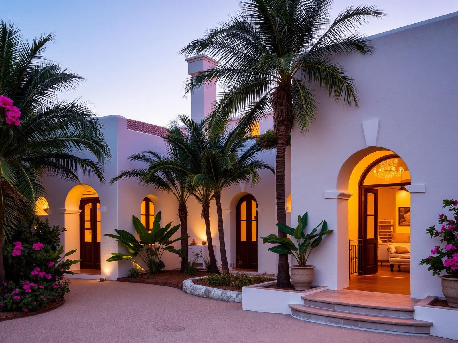 Entrance courtyard